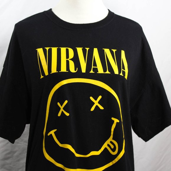 Nirvana Official Unisex Men's Graphic Tee T Shirt Size XL Grunge - Picture 4 of 6